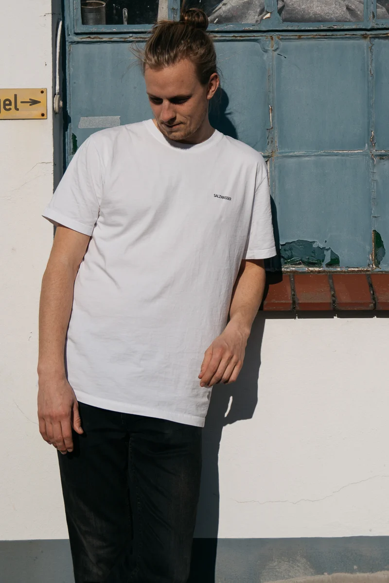 T-Shirt Rückenwind Weiß