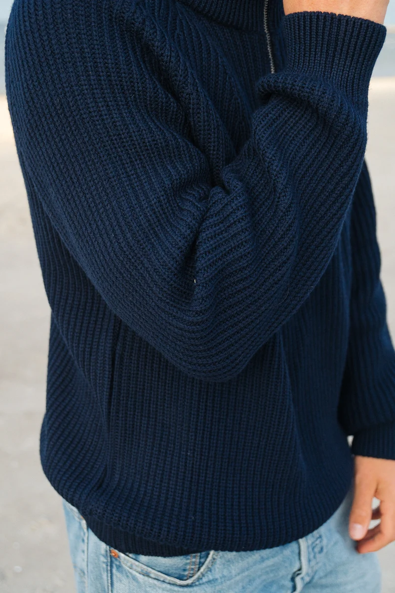 Troyer Herren Blau