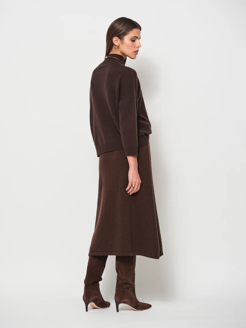 Raised Neck Sweater