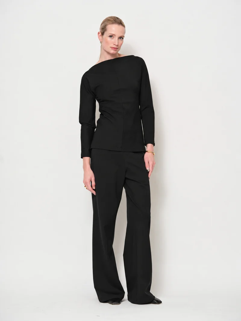 Boat Neck Top