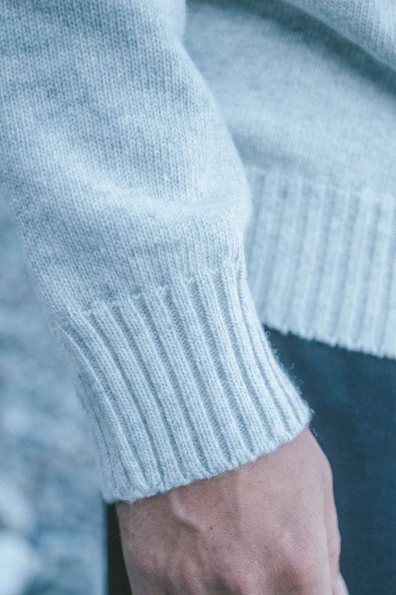 Wollpullover Toni Grau-meliert