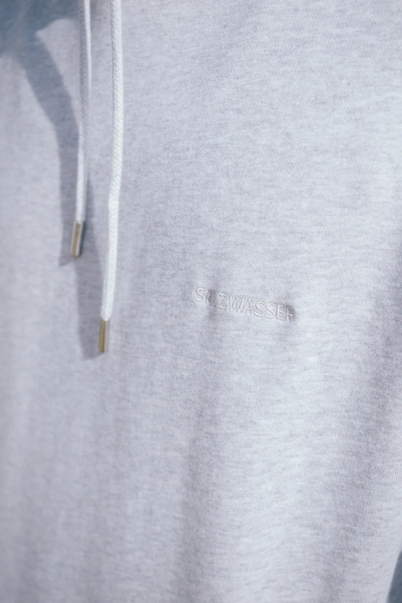 Hoodie Kap Hellgrau