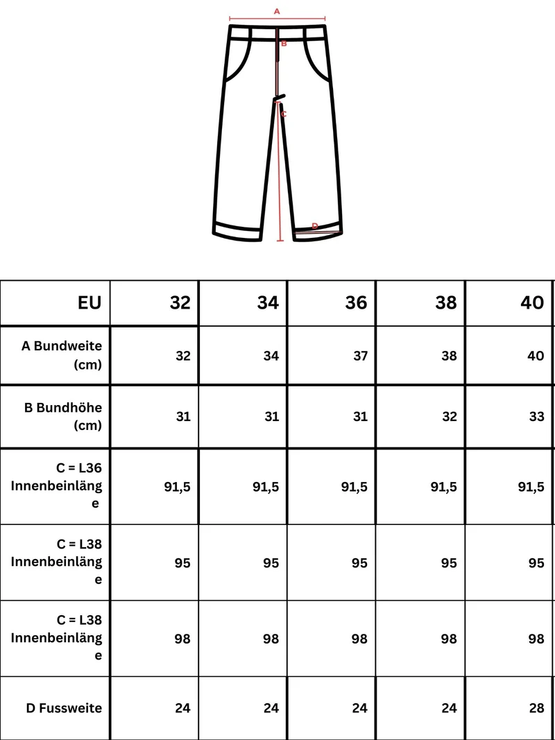 BGLVY - Damenanzughose, Straight Leg, High Waist, Beige