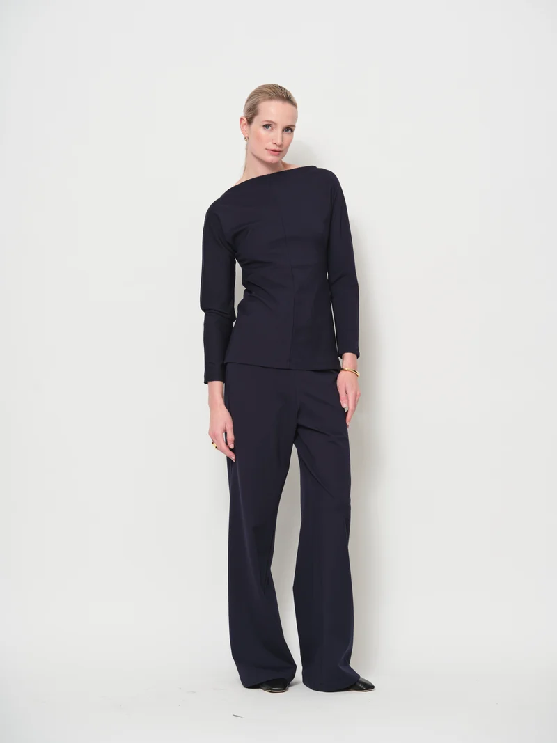 Boat Neck Top