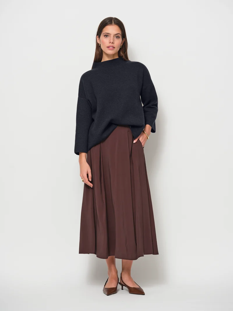 Raised Neck Sweater