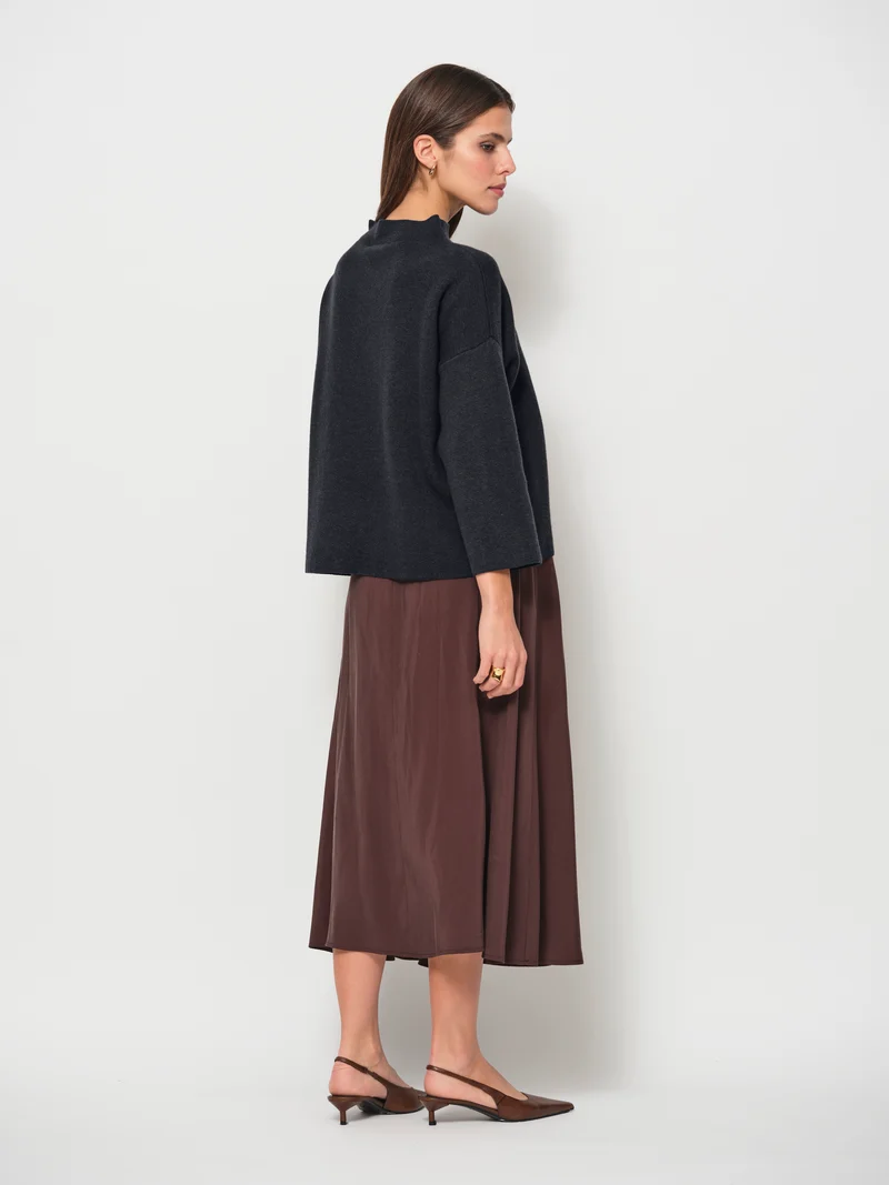 Raised Neck Sweater