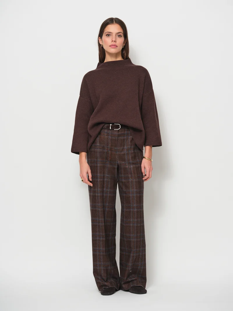 Raised Neck Sweater
