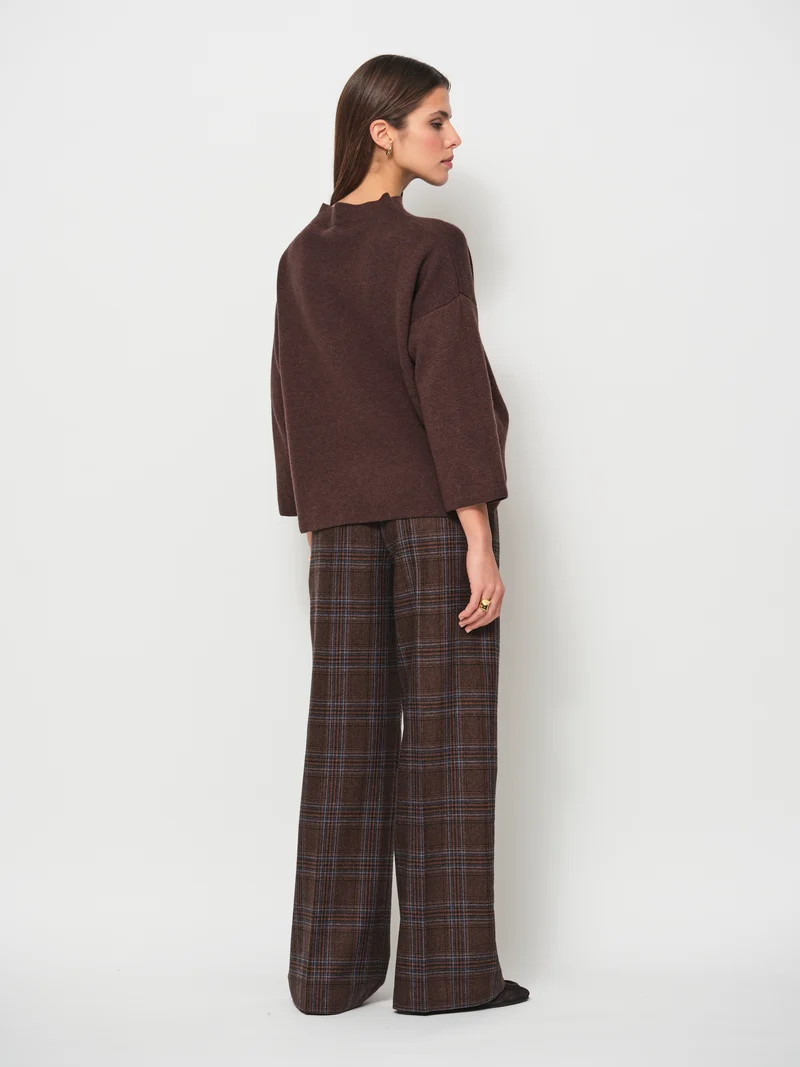 Raised Neck Sweater