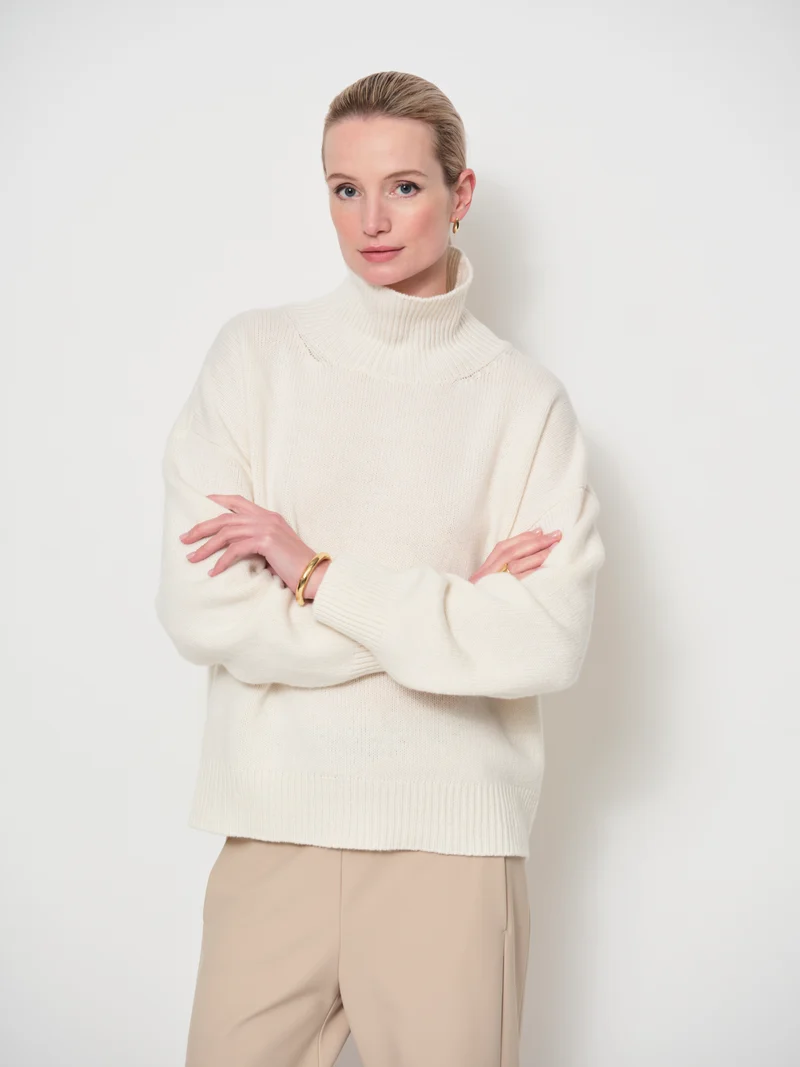 Bonded Side Stripe Wide Leg