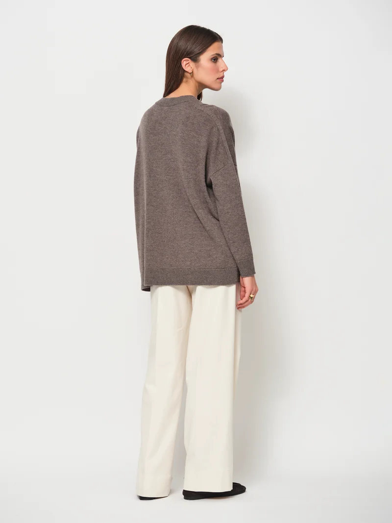 V-Neck Long Sleeve Sweater