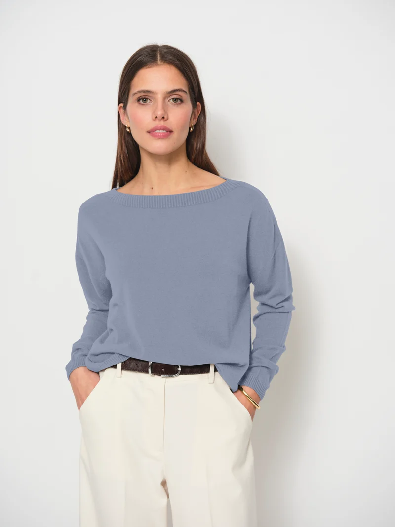 Boat Neck Sweater