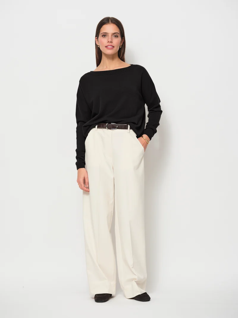 Boat Neck Sweater