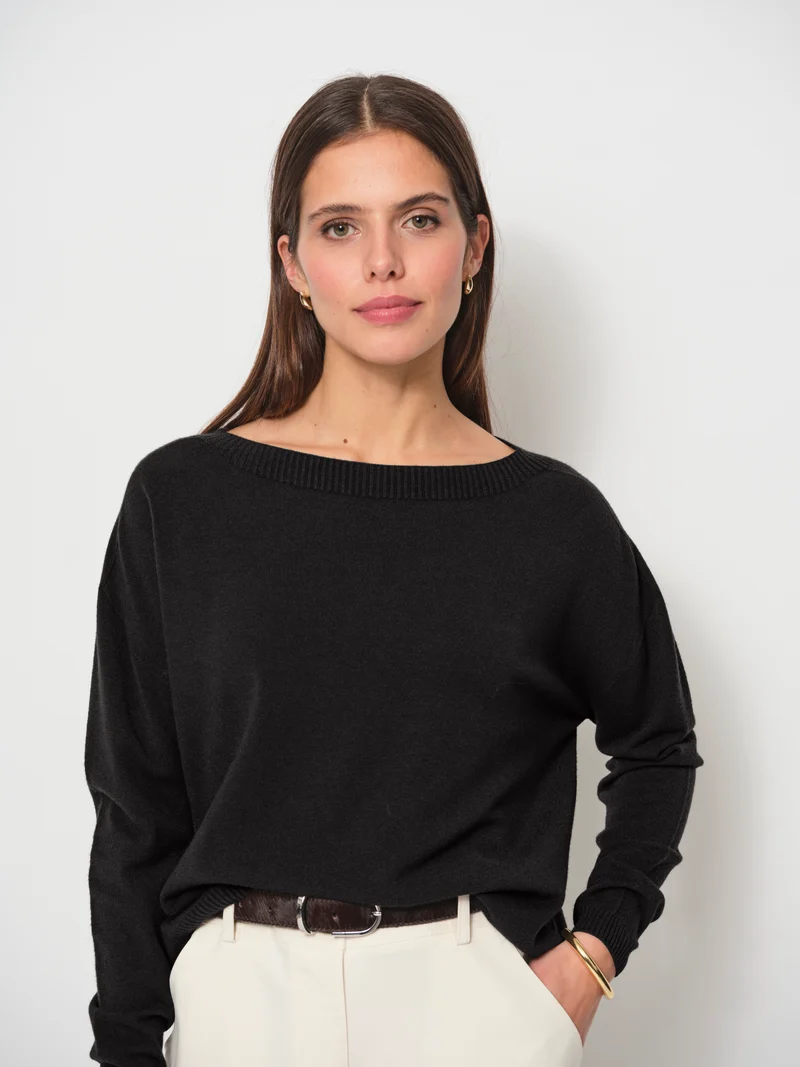 Boat Neck Sweater