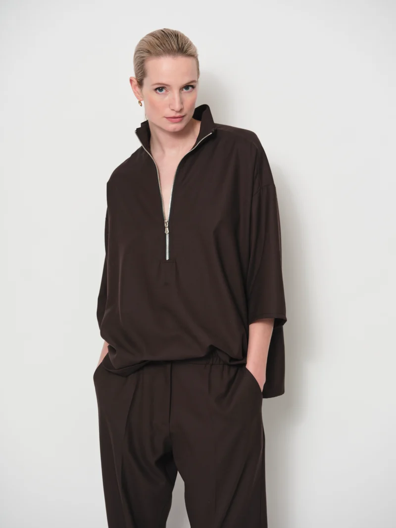 Turn-up Ankle Cuff Trousers