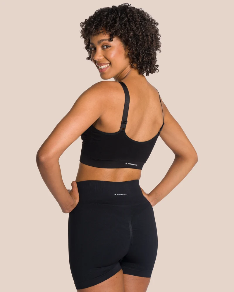 Brooke Hotpant Set - Black