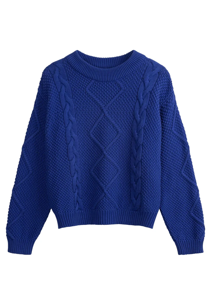 Zopfmuster Strickpullover Style SAMAIRA