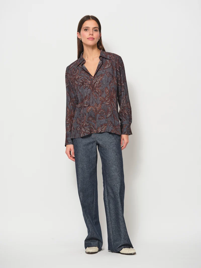 Pop Over Blouse