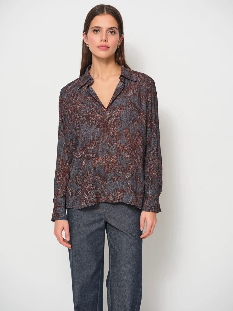 Pop Over Blouse