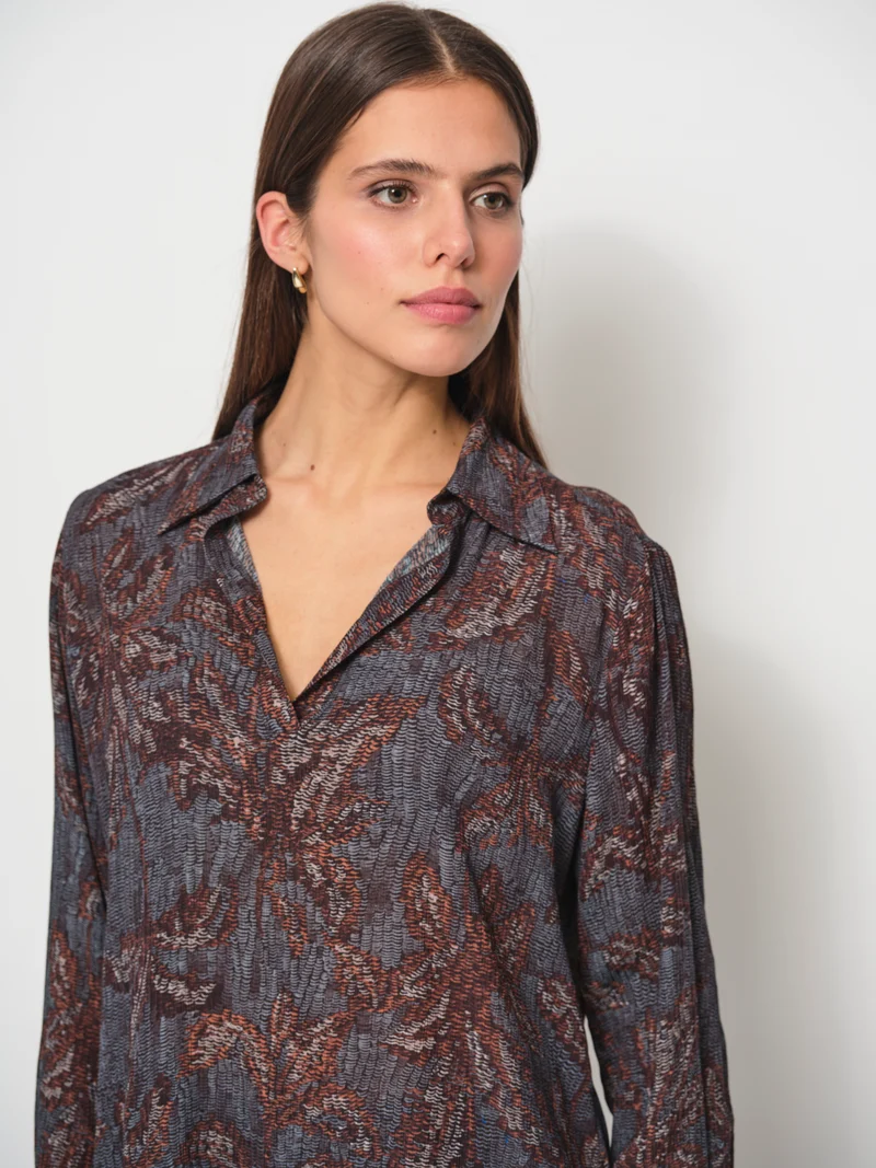 Pop Over Blouse