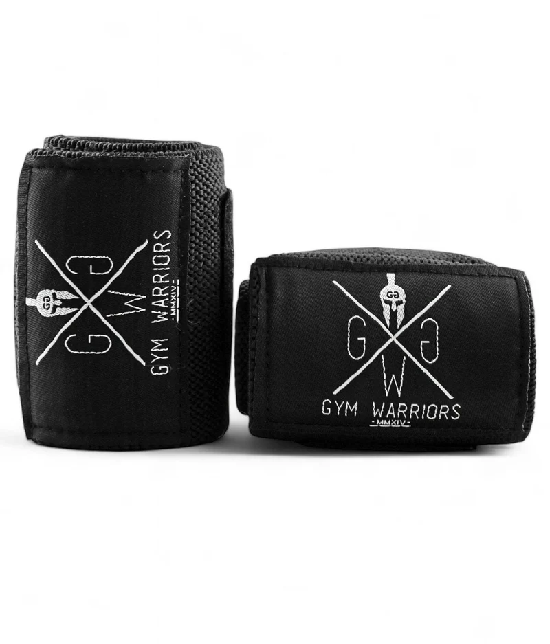 Fitness Handgelenkbandagen Weiß - Gym Warriors