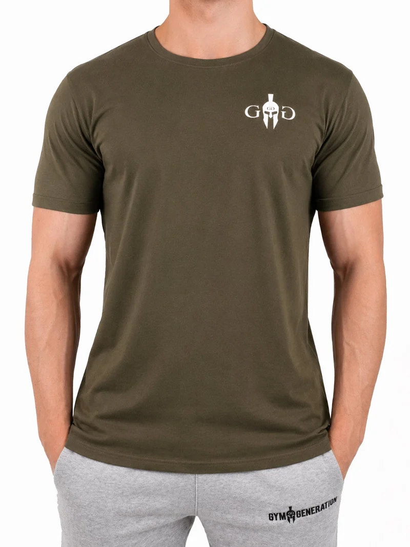 Fitness T-Shirt 'Club' - Olive