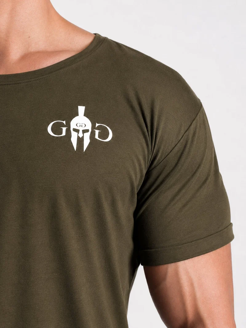 Fitness T-Shirt 'Club' - Olive