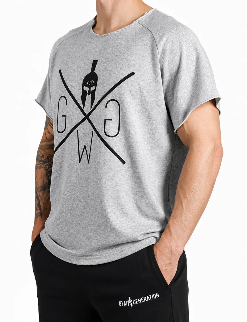Pump Cover Gym T-Shirt - Grau