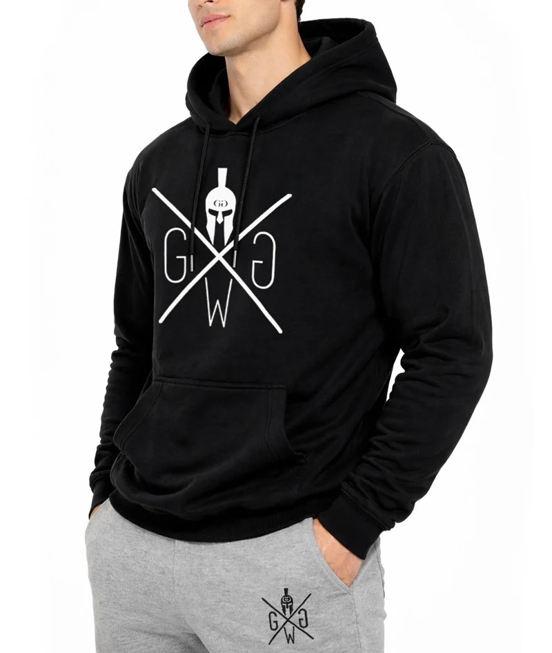 No Pain No Gain Hoodie - Schwarz