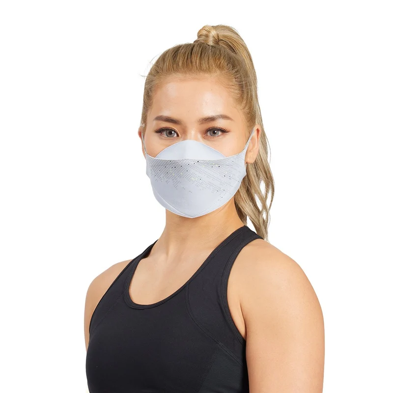 HiQPRO Reusable Mask Powered by airDefender Patented Antimicrobial Technology with printing