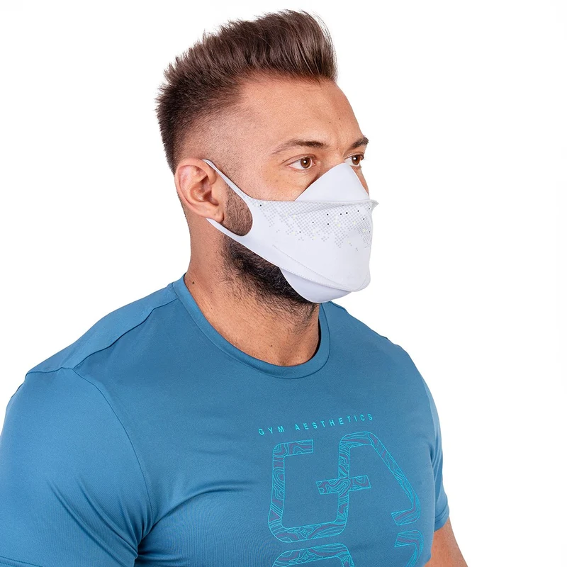 HiQPRO Reusable Mask Powered by airDefender Patented Antimicrobial Technology with printing