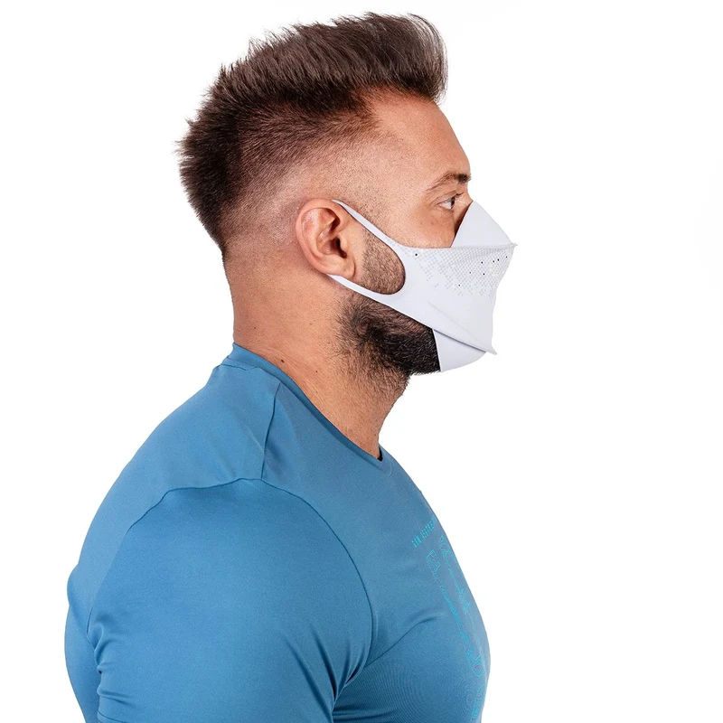 HiQPRO Reusable Mask Powered by airDefender Patented Antimicrobial Technology with printing