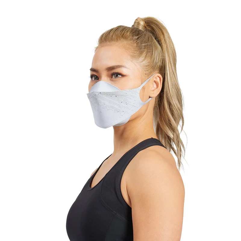 HiQPRO Reusable Mask Powered by airDefender Patented Antimicrobial Technology with printing