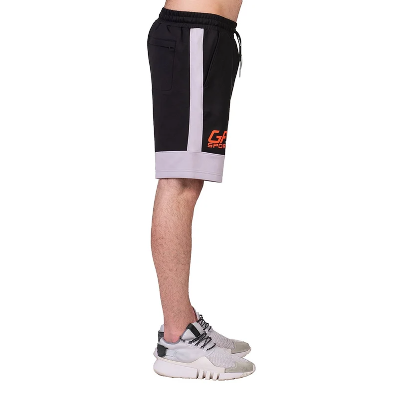 Workout Color Blocking Cotton Touch 9 inch Running Shorts for Men