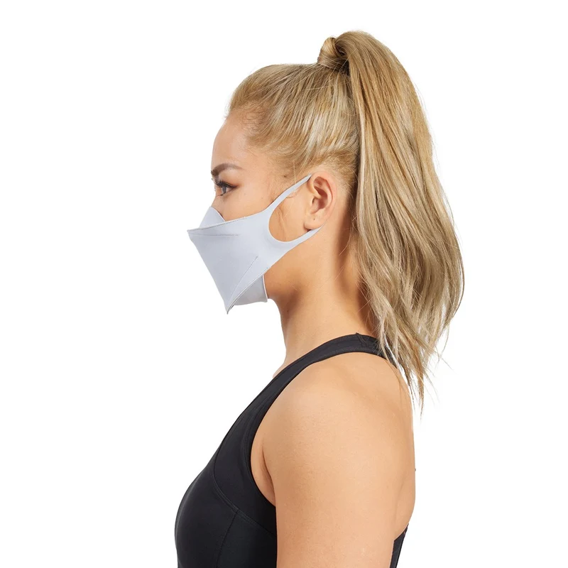HiQPRO Reusable Mask Powered by airDefender Patented Antimicrobial Technology in Solid Color