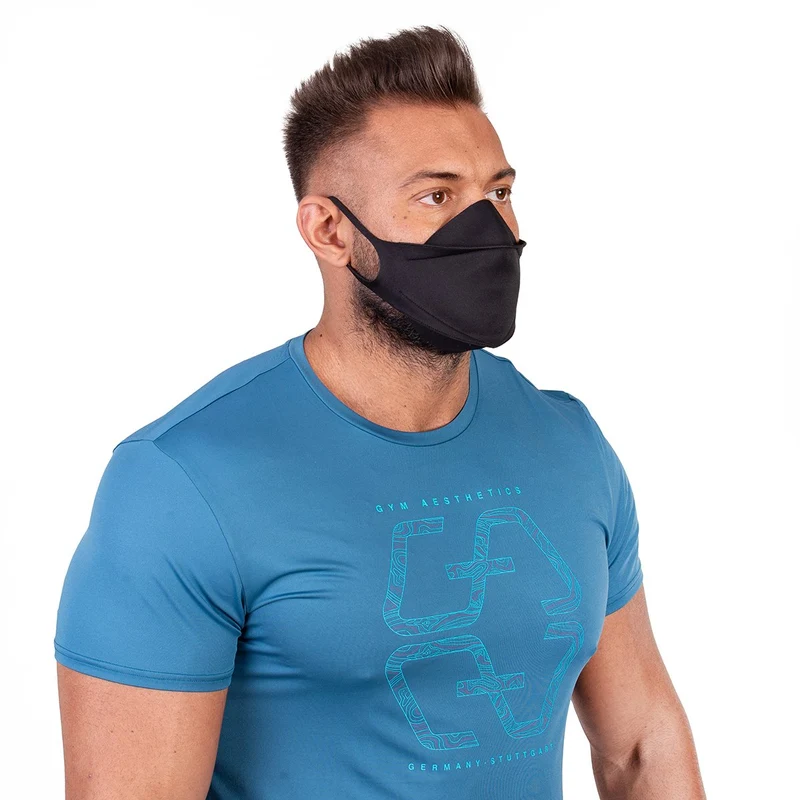 HiQPRO Reusable Mask Powered by airDefender Patented Antimicrobial Technology in Solid Color