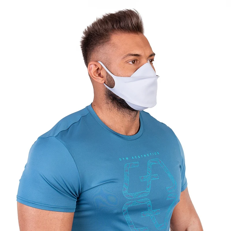 HiQPRO Reusable Mask Powered by airDefender Patented Antimicrobial Technology in Solid Color