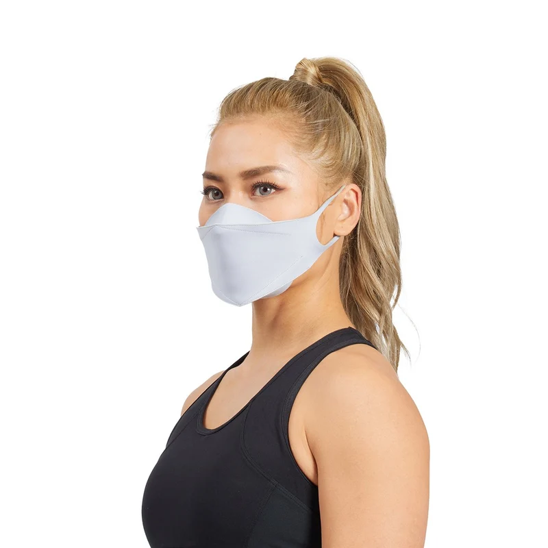 HiQPRO Reusable Mask Powered by airDefender Patented Antimicrobial Technology in Solid Color