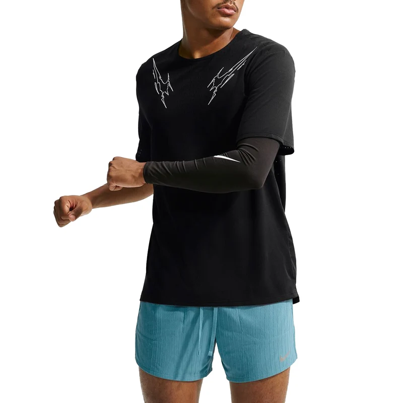 Nike Aeroswift Dri-Fit ADV Short-Sleeve Graphic Running Top