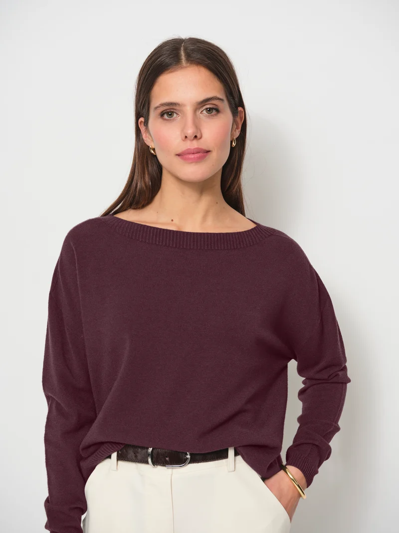 Boat Neck Sweater