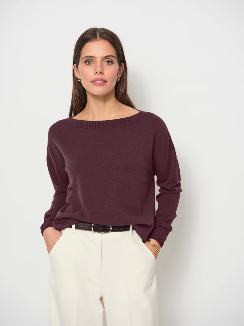 Boat Neck Sweater
