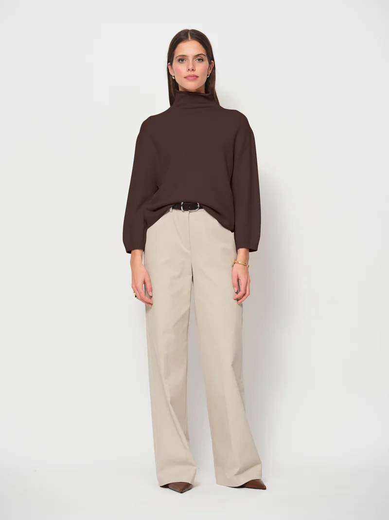 High Neck Sweater