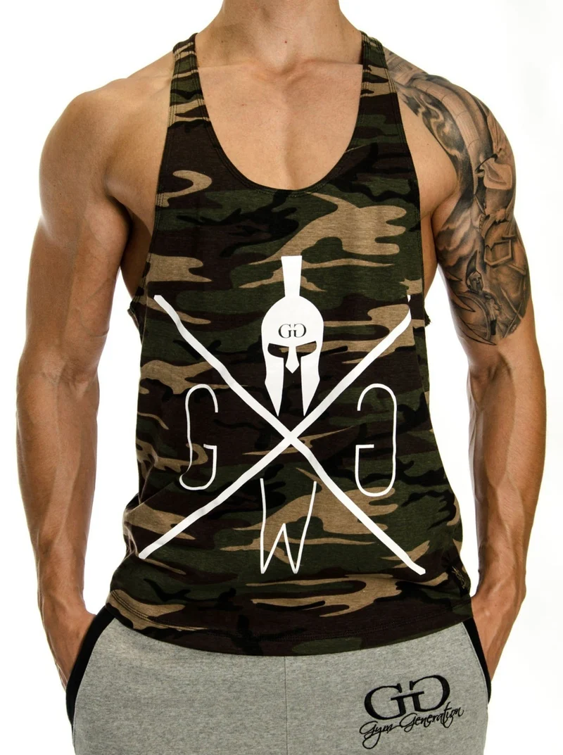 Stringer Tank Top 'Classic' - Camouflage