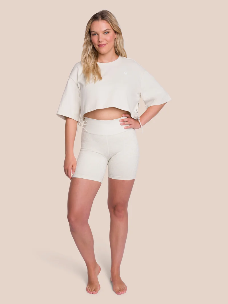 Sky Tee Cropped