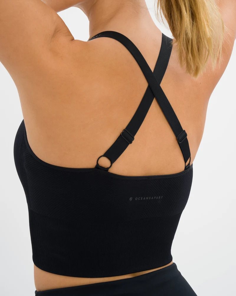 Athena Hotpant Set - Black