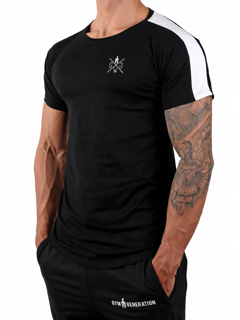 Fitness T-Shirt 'Urban' - Schwarz