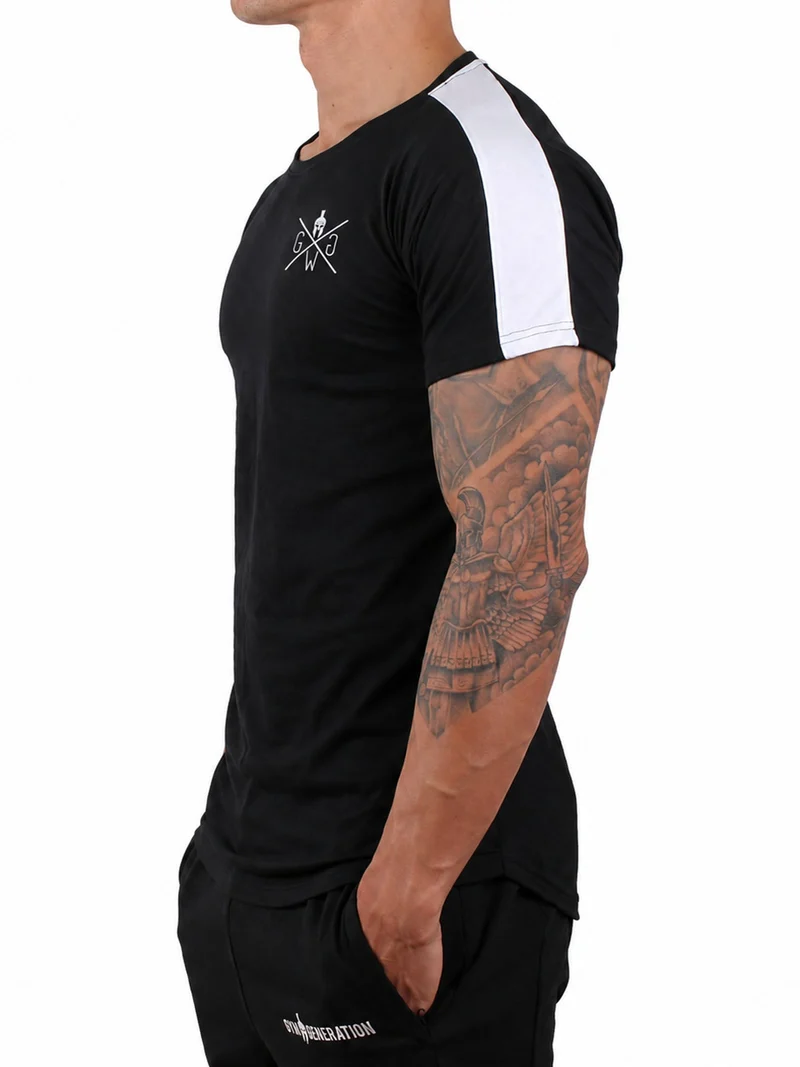 Fitness T-Shirt 'Urban' - Schwarz