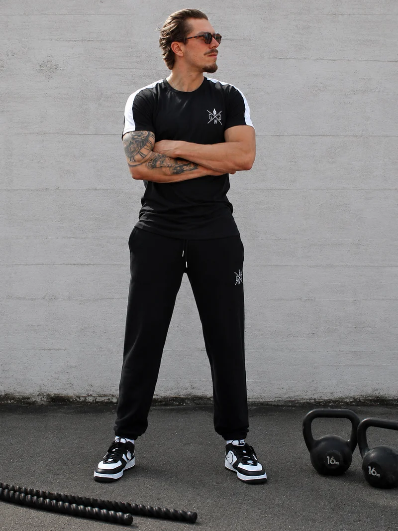 Fitness T-Shirt 'Urban' - Schwarz