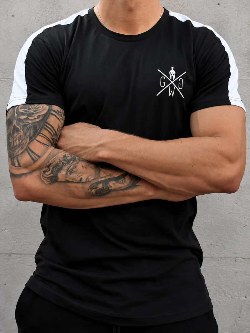 Fitness T-Shirt 'Urban' - Schwarz