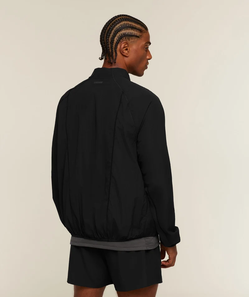 Gymshark Distance 1/4 Zip Jacket - Black