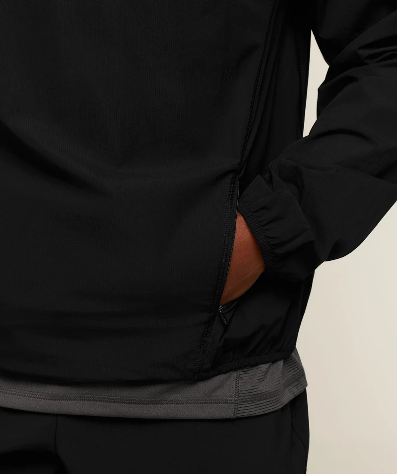 Gymshark Distance 1/4 Zip Jacket - Black